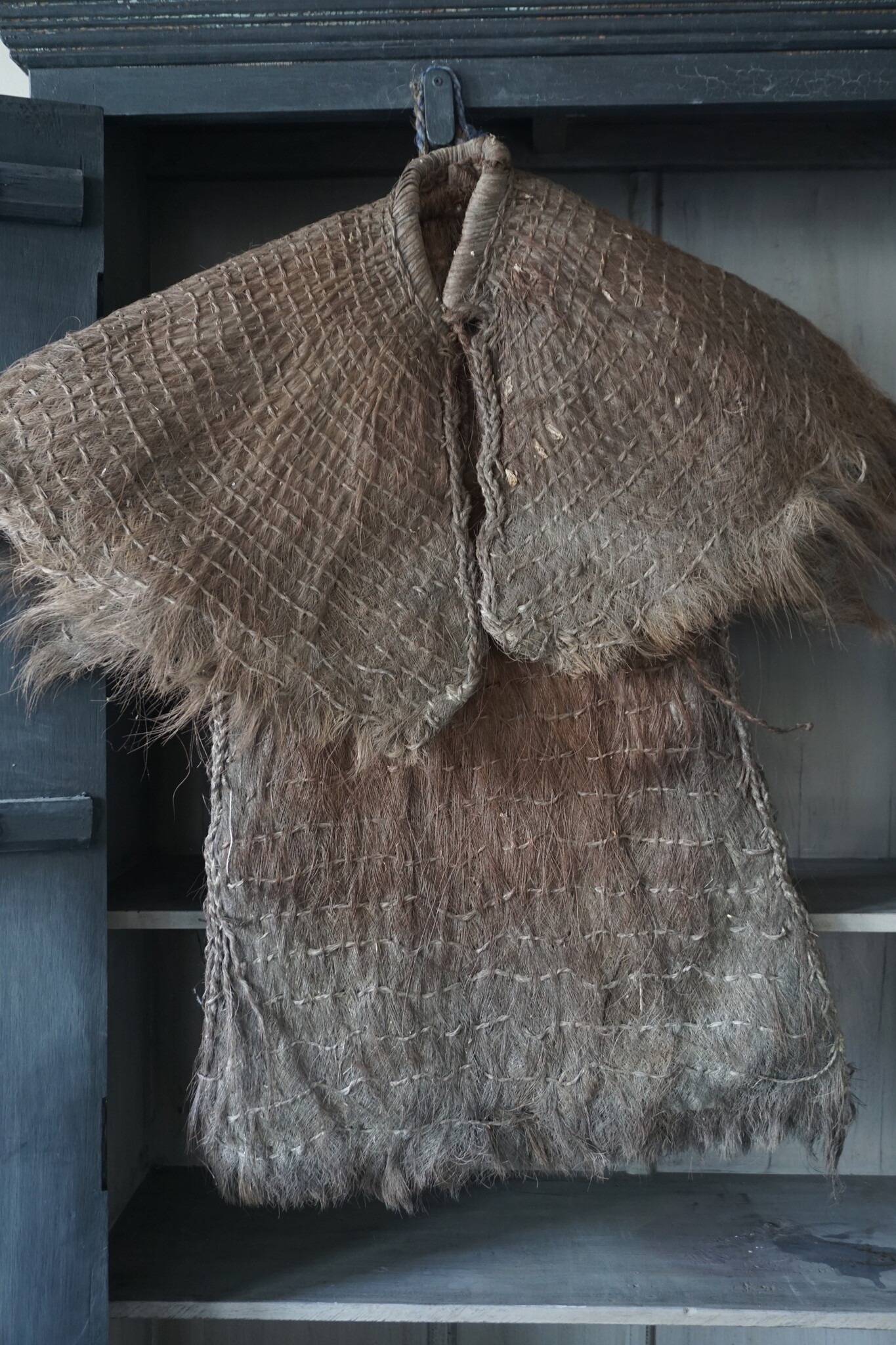 Rene Houtman Antieke Boeren Regenjas | Kokos | H85 x B81 cm