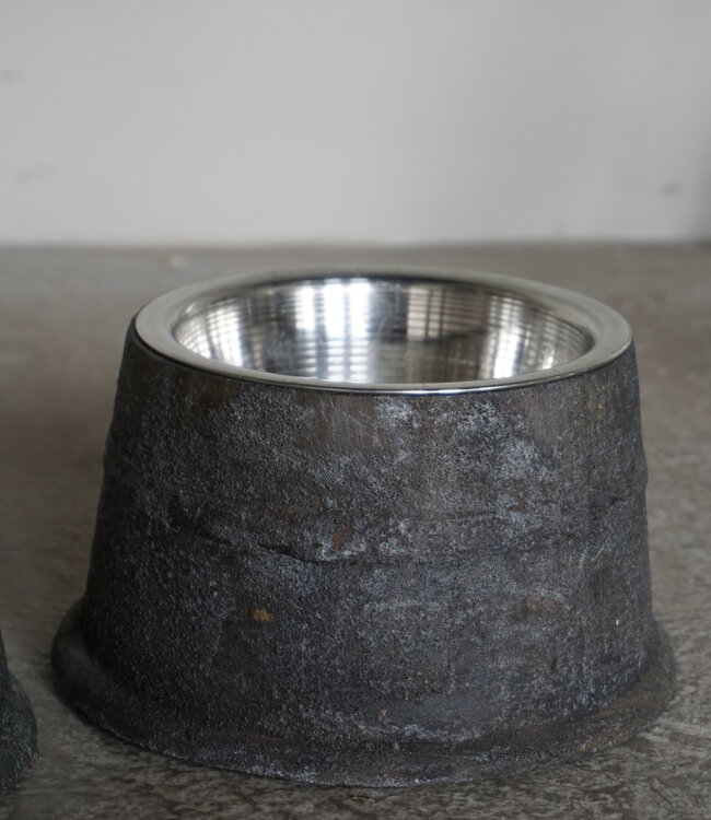 Rene Houtman Voerbak Hond/Kat | Grijs | 2 Maten