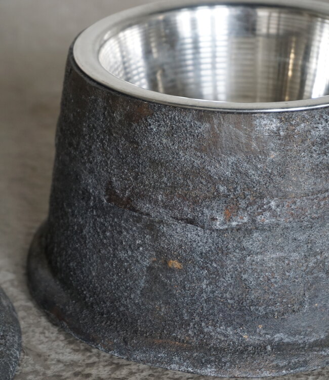 Rene Houtman Voerbak Hond/Kat | Grijs | 2 Maten