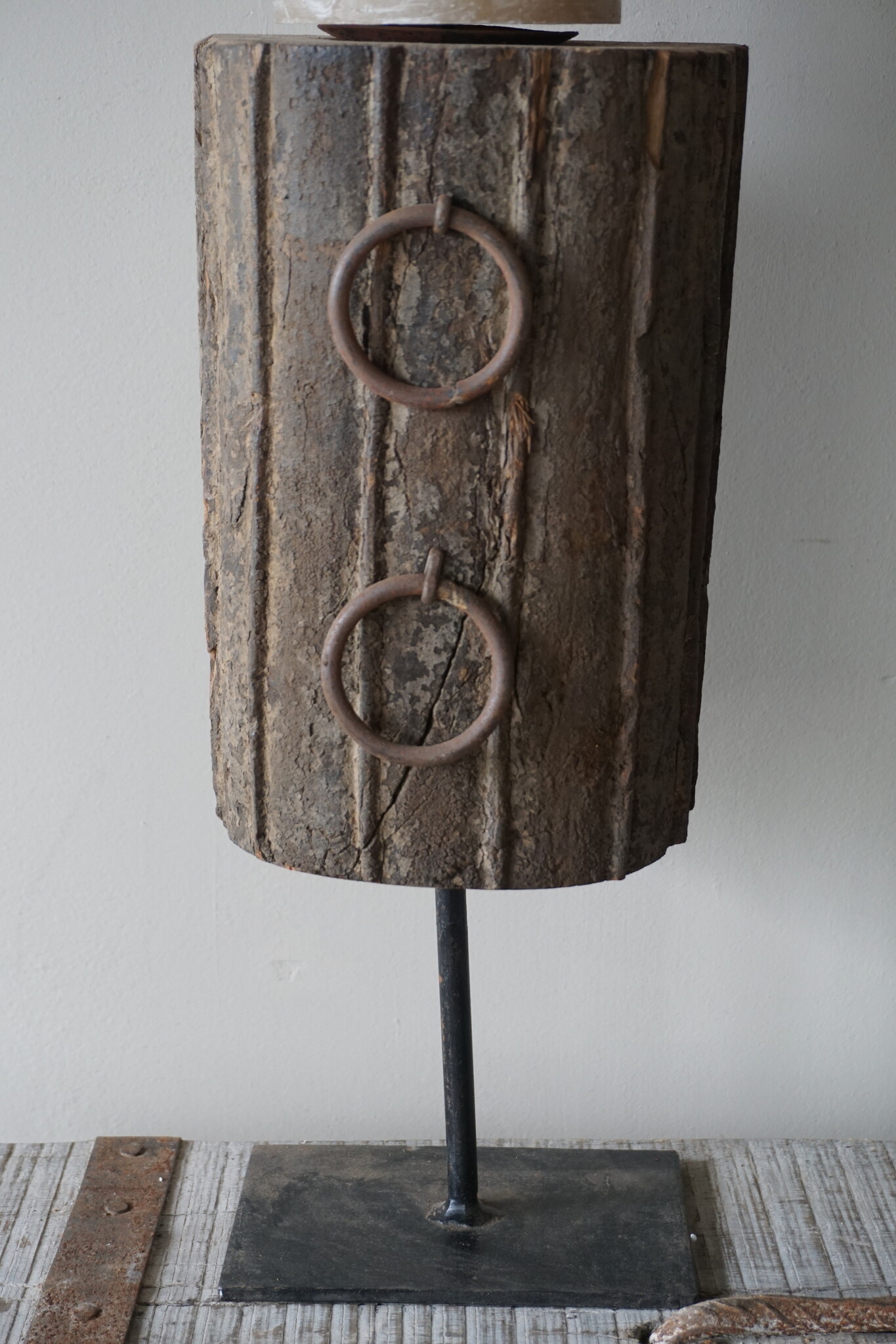 Rene Houtman Ornament Met Ring | Op Standaard | H40 x B16 cm