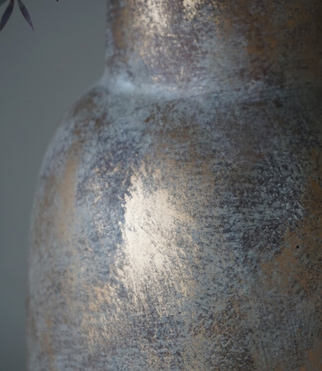 Brynxz Vaas Impressive | Leather Rope | H36 x D22 cm