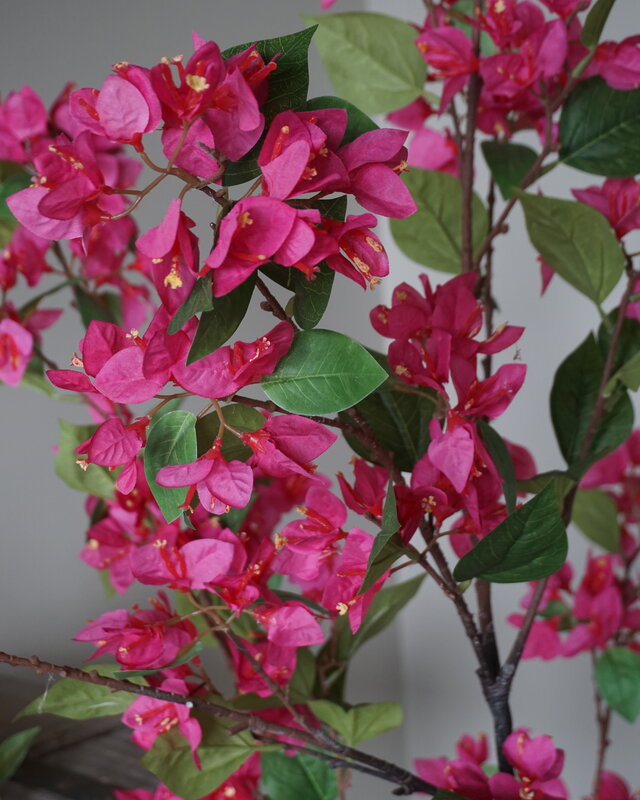 Rene Houtman Kunstbloem Bougainvillea Roze | Zijden | H155 cm