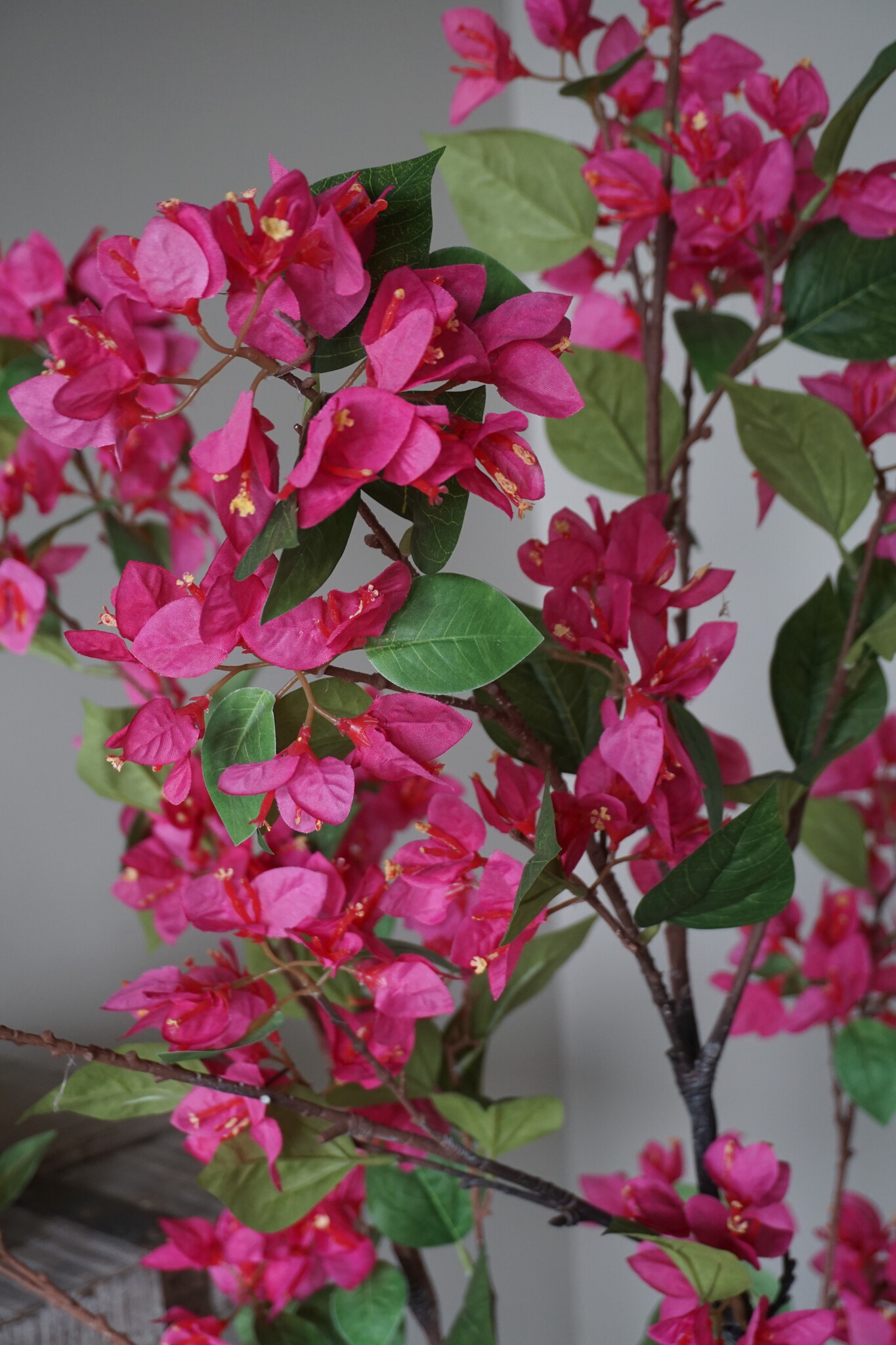Rene Houtman Kunstbloem Bougainvillea Roze | Zijden | H155 cm