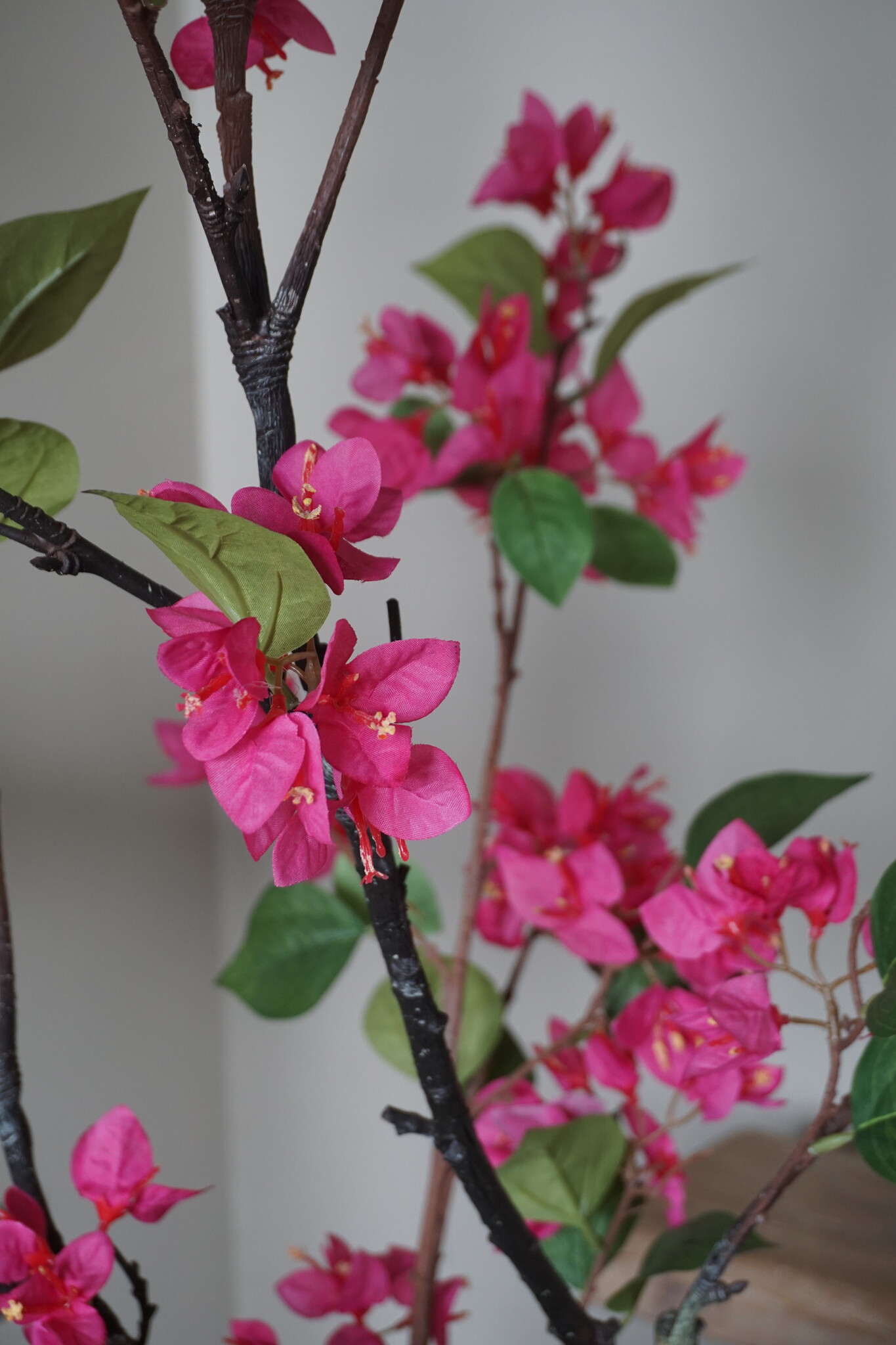 Rene Houtman Kunstbloem Bougainvillea Roze | Zijden | H155 cm