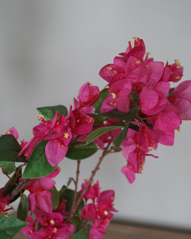 Rene Houtman Kunstbloem Bougainvillea Roze | Zijden | H155 cm