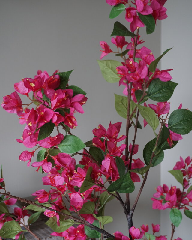 Rene Houtman Kunstbloem Bougainvillea Roze | Zijden | H155 cm