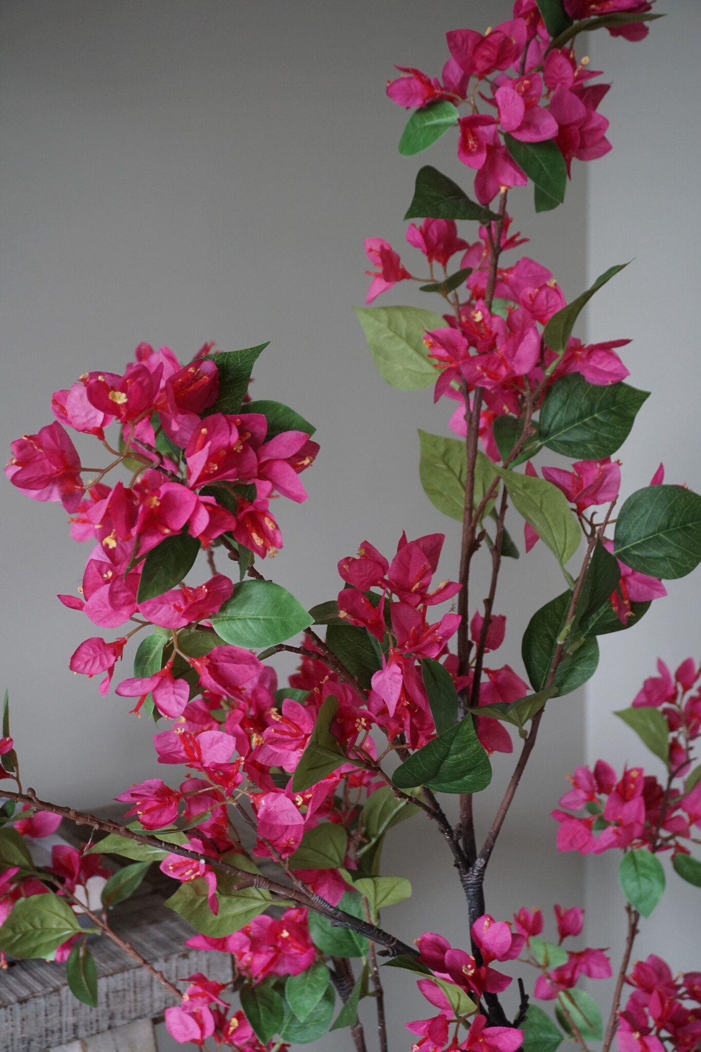 Rene Houtman Kunstbloem Bougainvillea Roze | Zijden | H155 cm