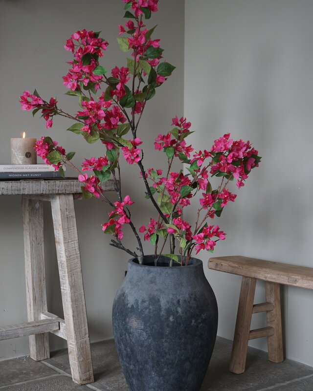 Rene Houtman Kunstbloem Bougainvillea Roze | Zijden | H155 cm