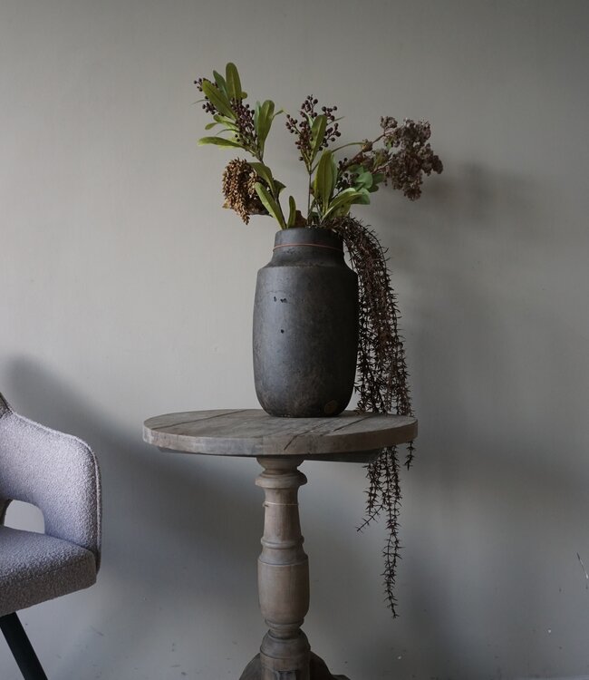 Rene Houtman Kunstbloemen Boeket Bruin | Zijden | L75 cm