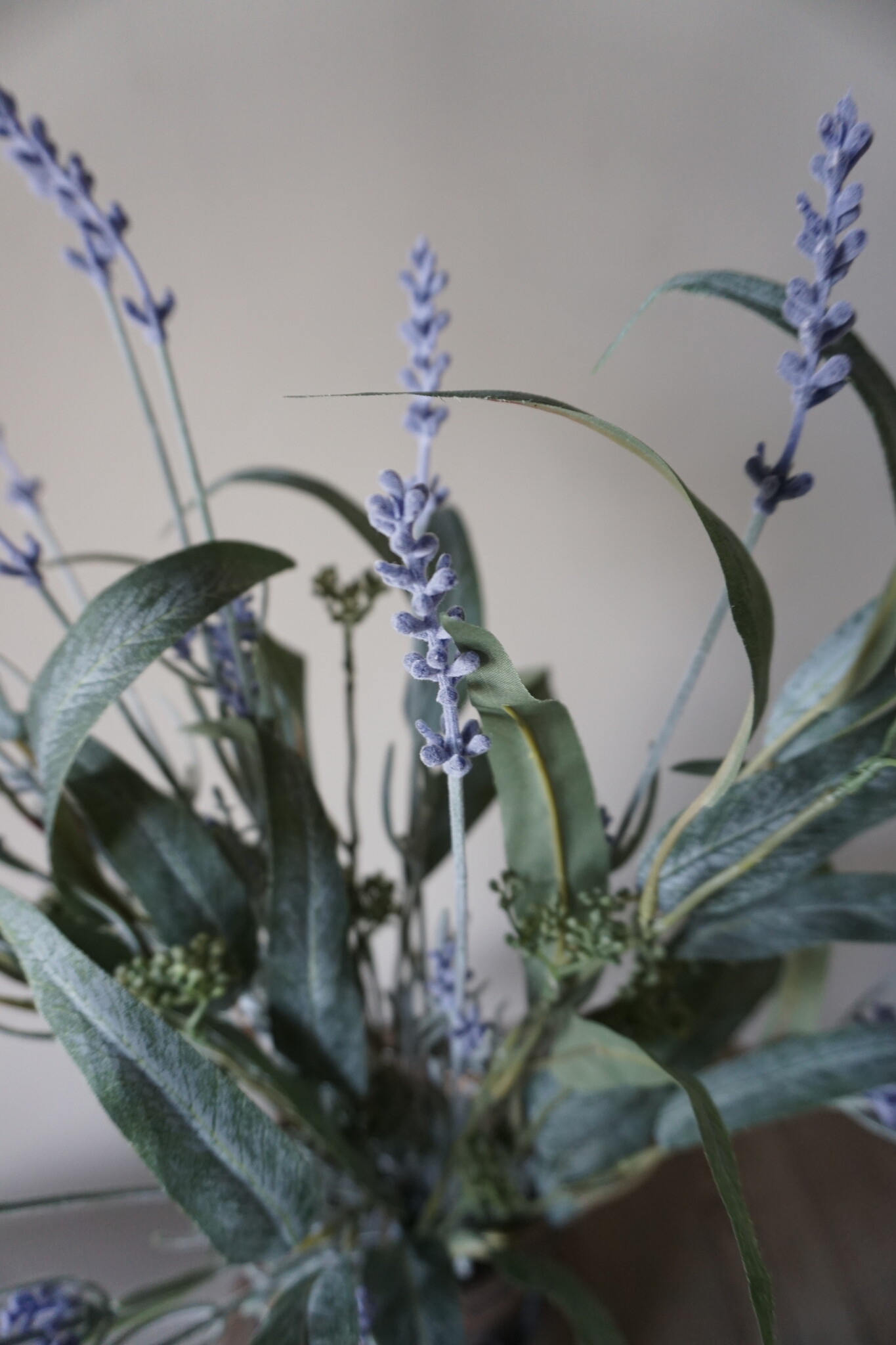 Rene Houtman Kunstbloemen Boeket Lavendel | Zijden | L60 cm