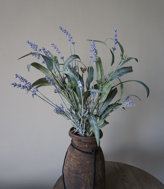 Rene Houtman Kunstbloemen Boeket Lavendel | Zijden | L60 cm