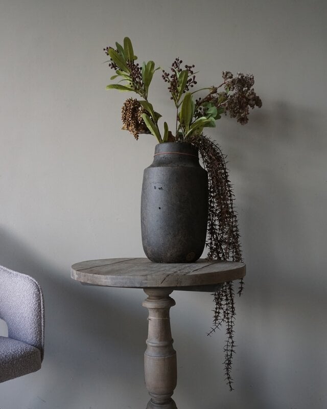 Rene Houtman Kunstbloemen Boeket Bruin | Zijden | L75 cm