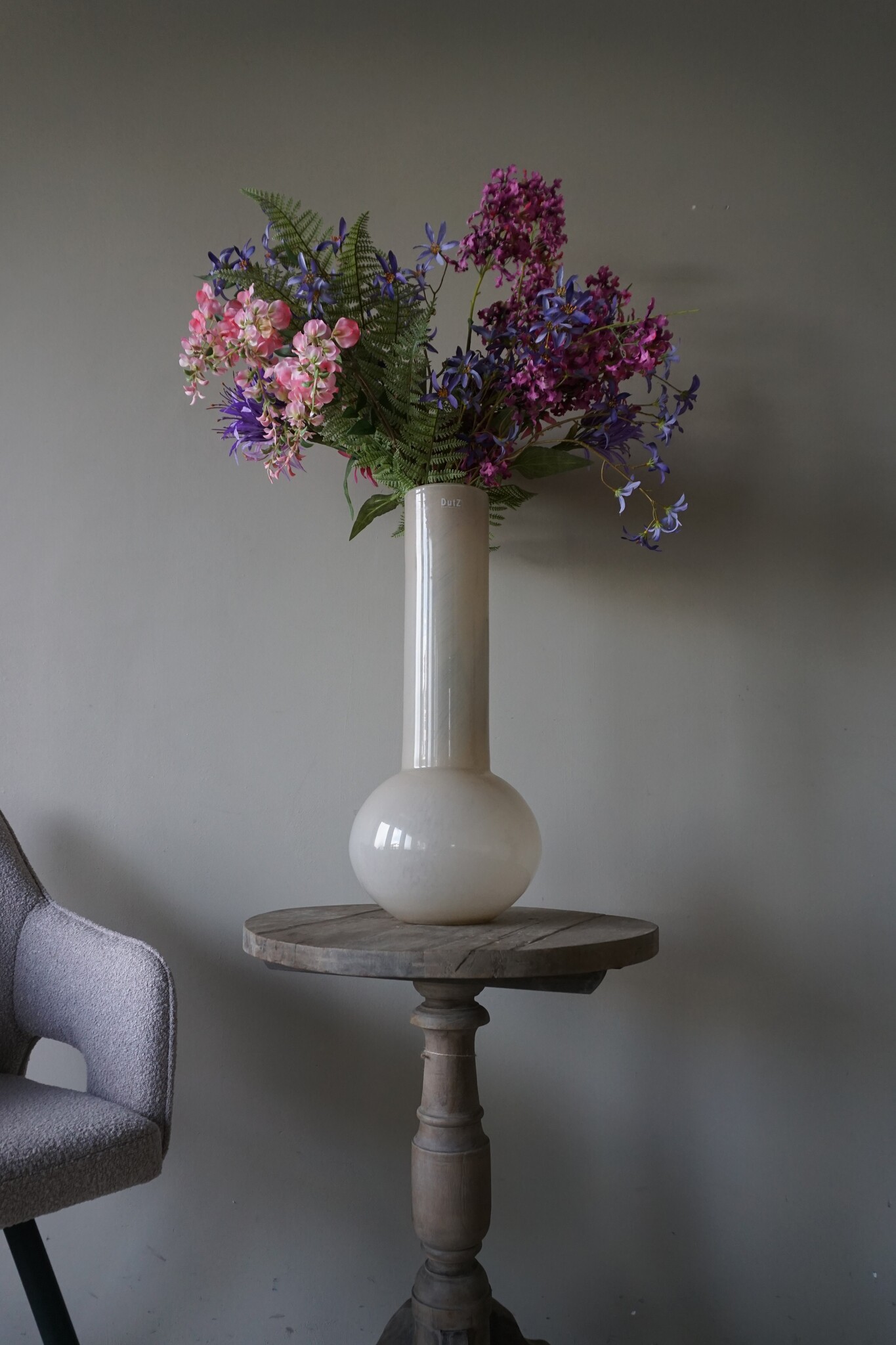 Rene Houtman Kunstbloemen Boeket Fleurig | Zijden Bloemen | L90 cm