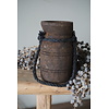 Nepalese Houten Pot | Mini | H13 x D7,5 cm