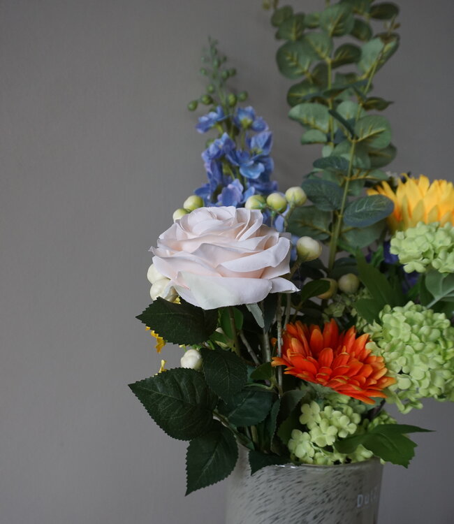 Rene Houtman Kunstbloemen Boeket Bibi | Zijden Bloemen | H90 cm