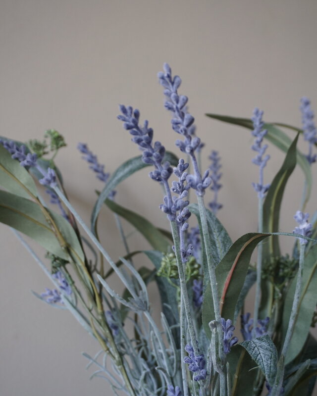 Rene Houtman Kunstbloemen Boeket Lavendel | Zijden | L60 cm
