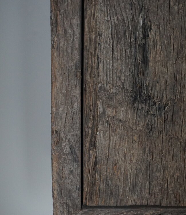 Rene Houtman Daantje Zwevend Toiletmeubel Geborsteld Oud Eiken H55 x  B40 x D25