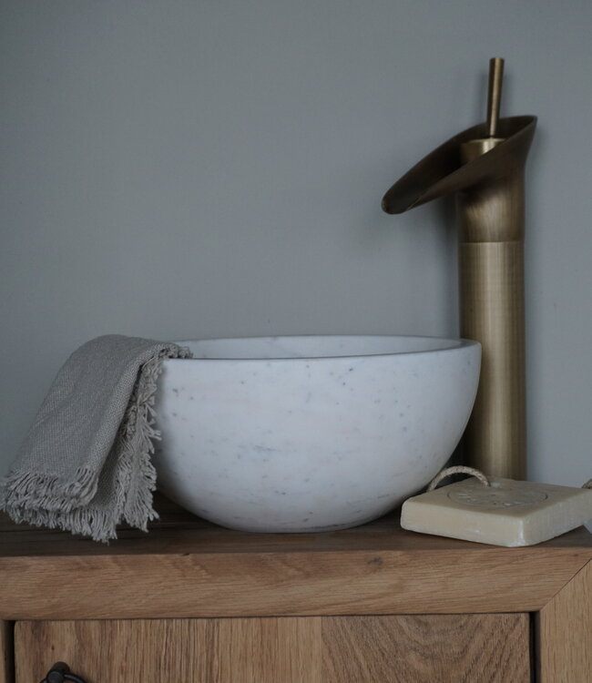 Rene Houtman Daantje Zwevend Toiletmeubel Geschaafd Oud Eiken  H55 x B40 x D25