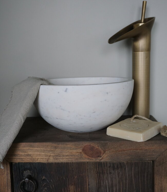 Rene Houtman Daantje Zwevend Toiletmeubel Grenen Wagondelen  H55 x  B40 x D25