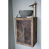 Daantje Zwevend Toiletmeubel Grenen Wagondelen  H55 x  B40 x D25