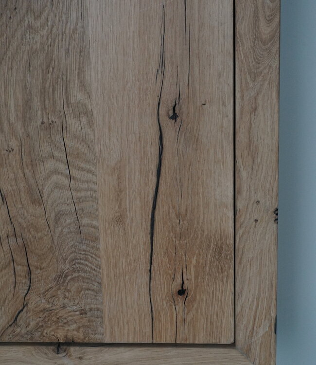 Rene Houtman Daantje Zwevend Toiletmeubel Geschaafd Oud Eiken | H55,5 x B36 x D17