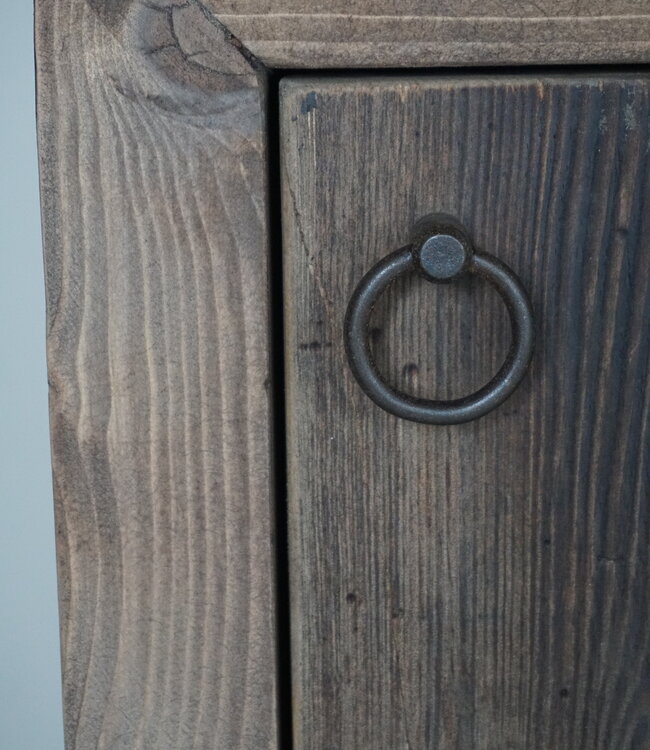 Rene Houtman Daantje Zwevend Toiletmeubel Grenen Wagondelen | H55,5 x B36 x D17