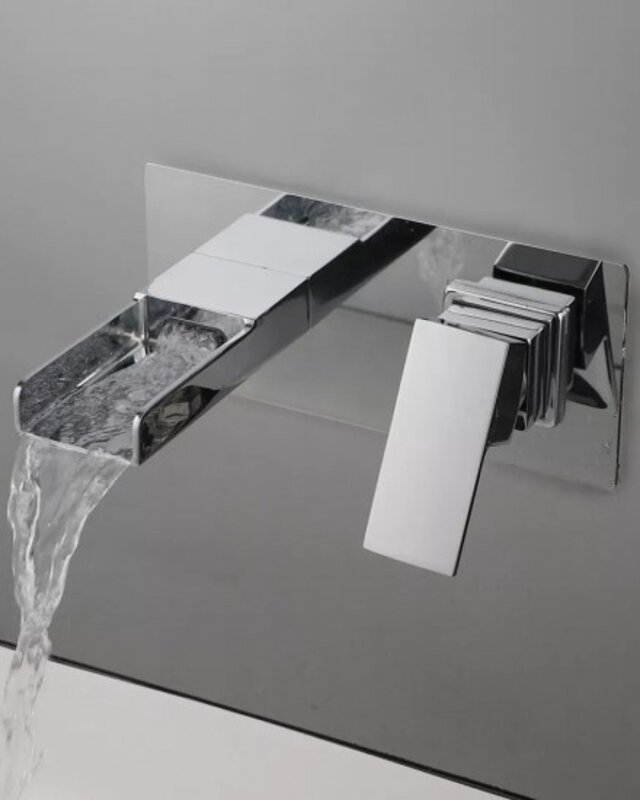 Rene Houtman Chromen Inbouw Waterval Mengkraan