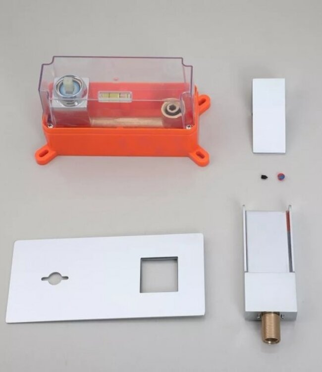 Rene Houtman Chromen Inbouw Waterval Mengkraan