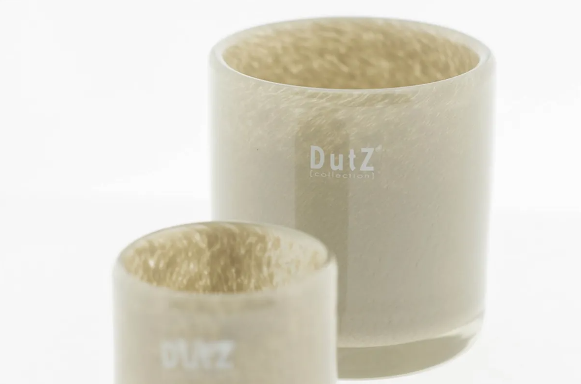 DutZ Kaarsenglas | Taupe | 3 Maten!