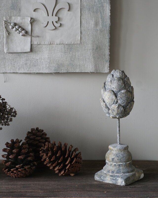 Rene Houtman Ornament Joppe Large | Grijs | H33 x B10,5 cm