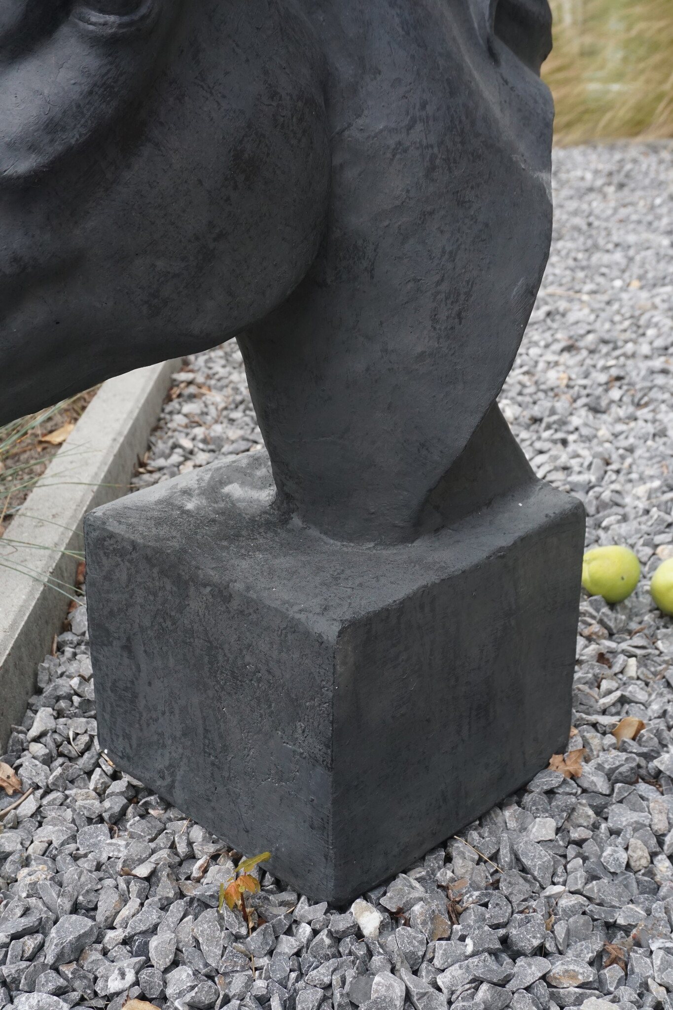 Rene Houtman Paardenbeeld Fury | Antraciet | H62 x B23 cm