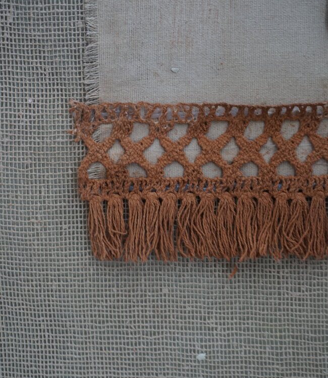 Rene Houtman Wanddoek/Kalkdoek | Terracotta | H65 x B56 cm