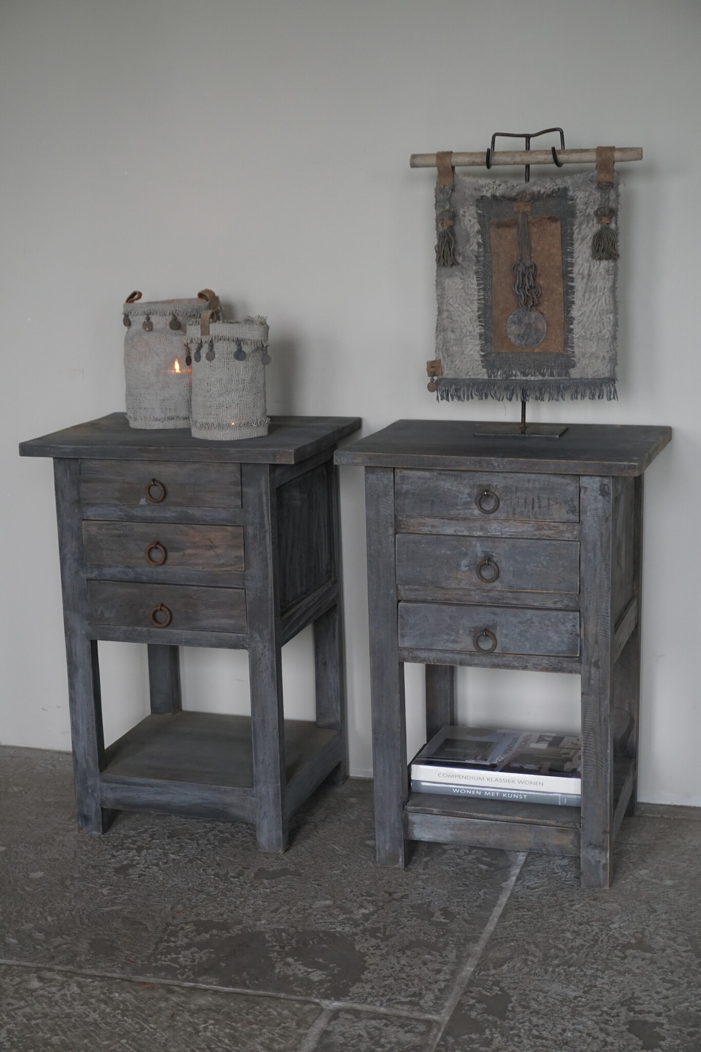 Rene Houtman Nachtkastje Hout | H72,5 x B50,5 x D40 cm