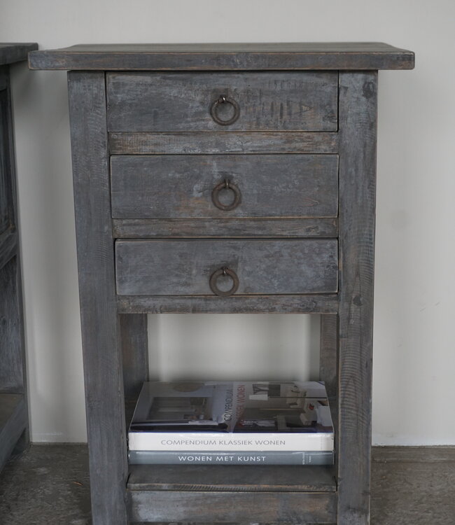 Rene Houtman Nachtkastje Hout | H72,5 x B50,5 x D40 cm