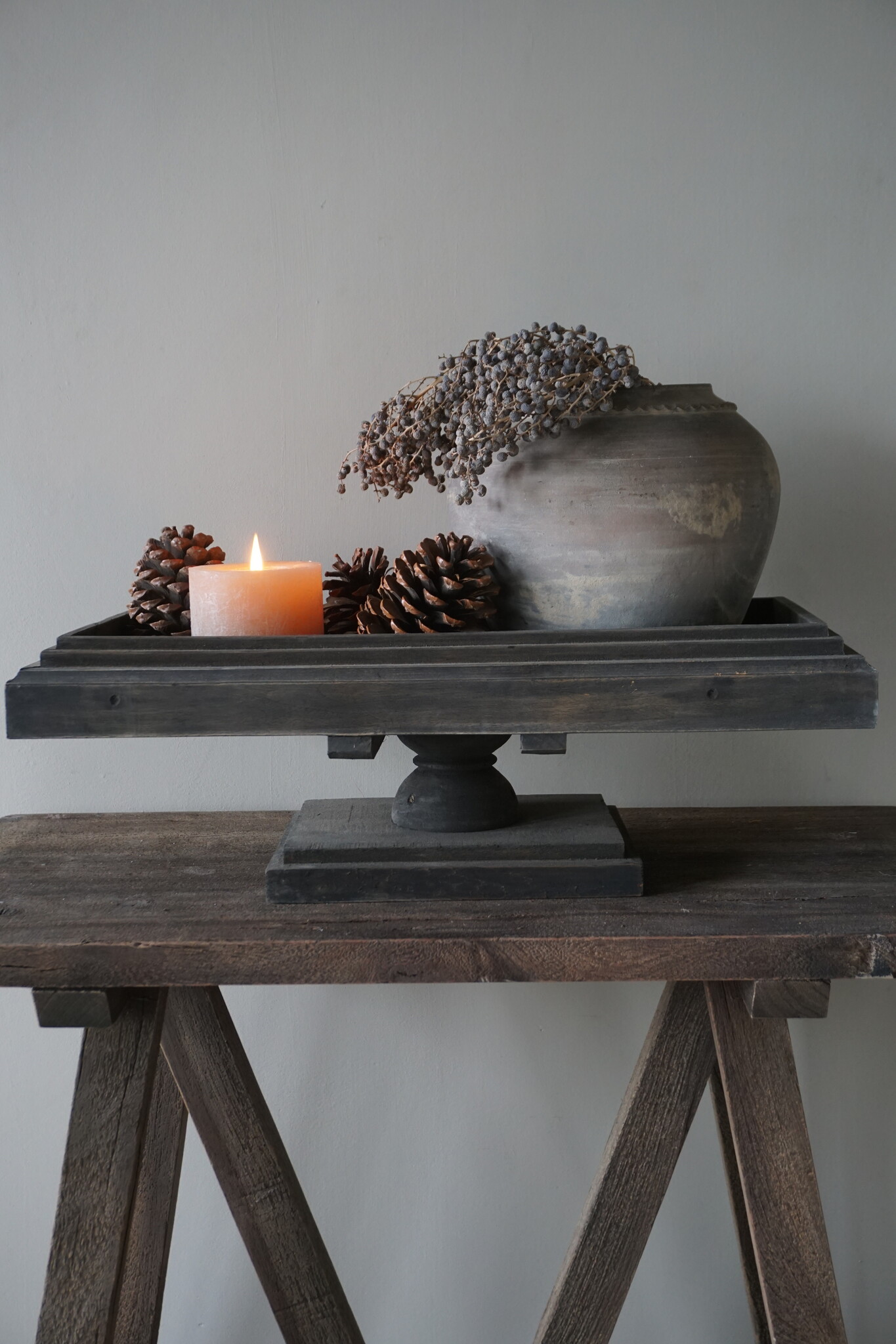Rene Houtman Etagère/Tray Op Voet | H21 x B60 x D30,5 cm