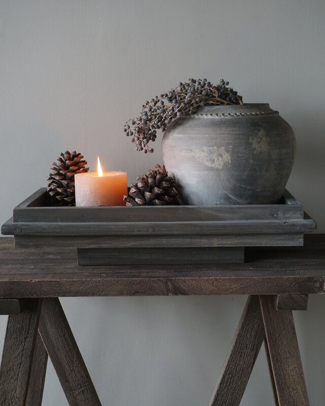 Rene Houtman Etagère/Tray Op Voet | H12 x B53,5 x D34,5 cm