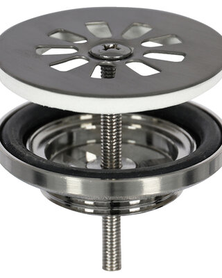 Differnz Afvoerplug | Gun Metal