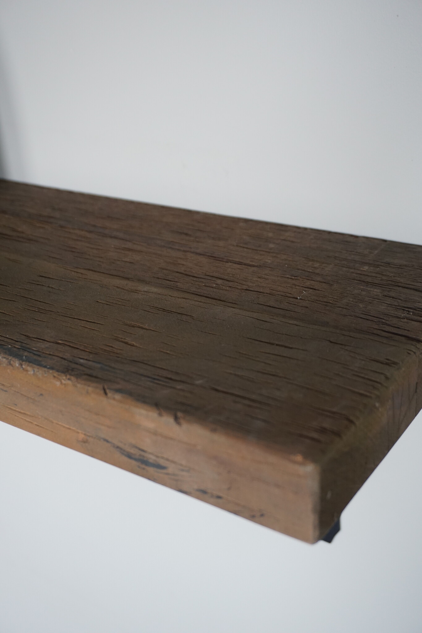 Rene Houtman Muurplank/Wandplank Grijs Met Beugels - 60 t/m 200 Cm