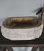 Rene Houtman Waskom Fossil | Versteend Hout | H16xB46xD38 cm