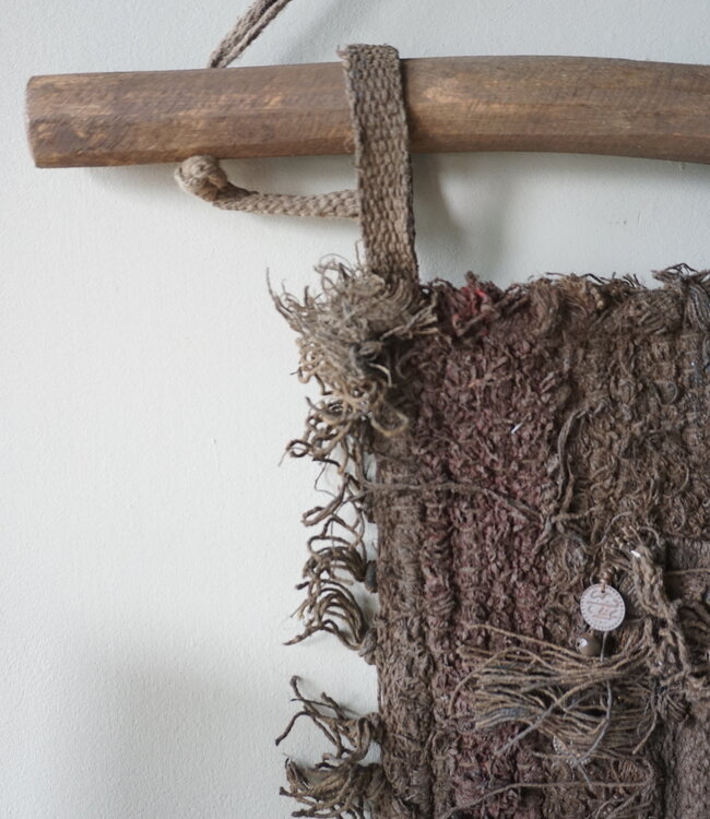 Rene Houtman Wandzak | Landelijk | Bruin | H87 x B67 cm