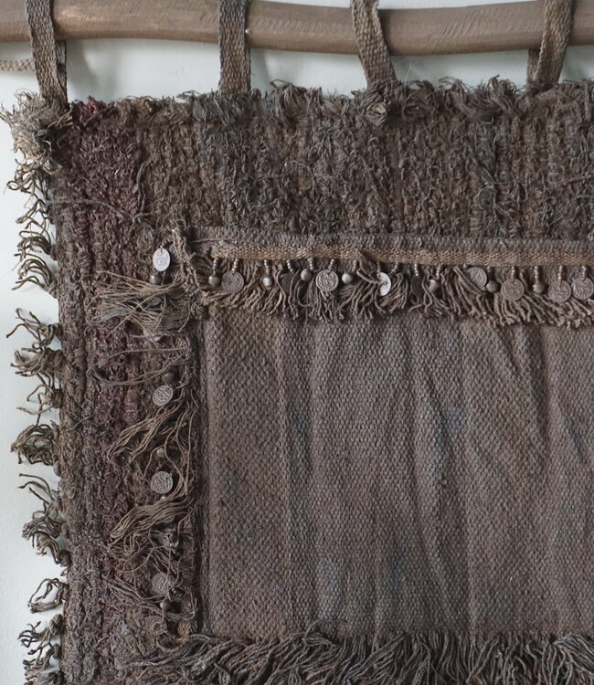 Rene Houtman Wandzak | Landelijk | Bruin | H87 x B67 cm