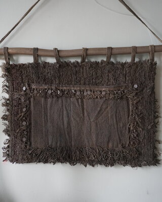 Rene Houtman Wandzak | Landelijk | Bruin | H87 x B67 cm