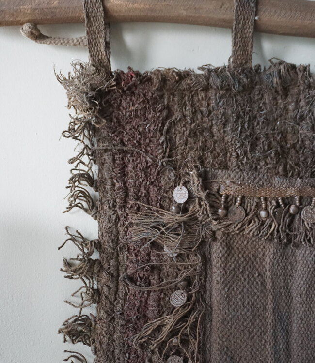 Rene Houtman Wandzak | Landelijk | Bruin | H87 x B67 cm