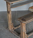 Rene Houtman Oud Schoolbankje | H77 x B122 x D65 cm