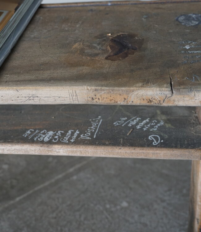 Rene Houtman Oud Schoolbankje | H77 x B122 x D65 cm