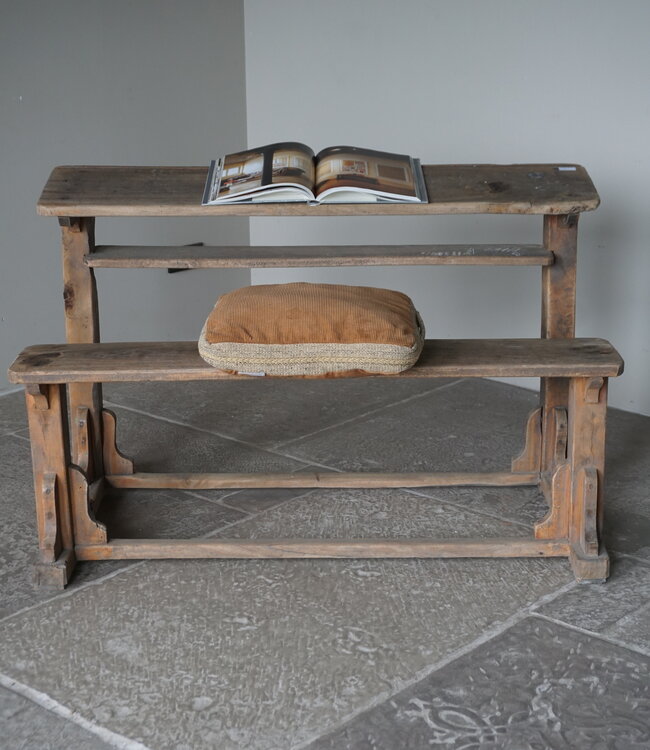 Rene Houtman Oud Schoolbankje | H77 x B122 x D65 cm