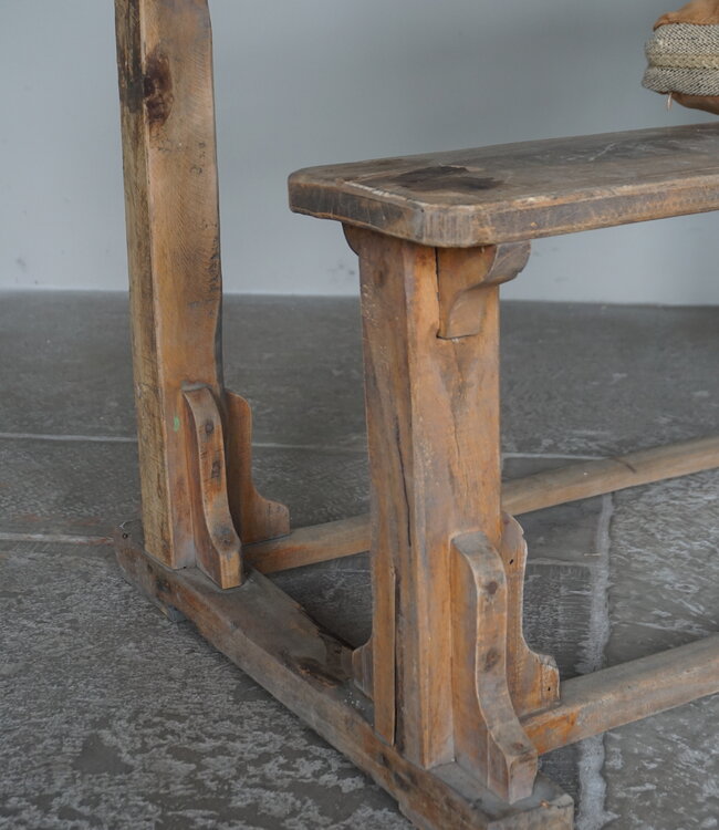 Rene Houtman Oud Schoolbankje | H77 x B122 x D65 cm