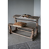 Oud Schoolbankje | H77 x B122 x D65 cm