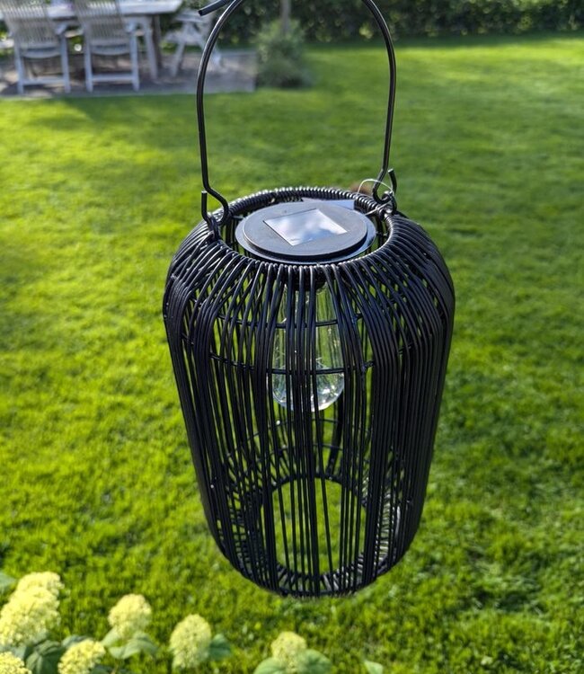 Rene Houtman Hanglamp Solar LED Giona M | Zwart | H33xD19 cm