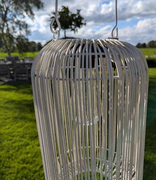 Rene Houtman Hanglamp Solar LED Giona M | Wit | H33xD19 cm